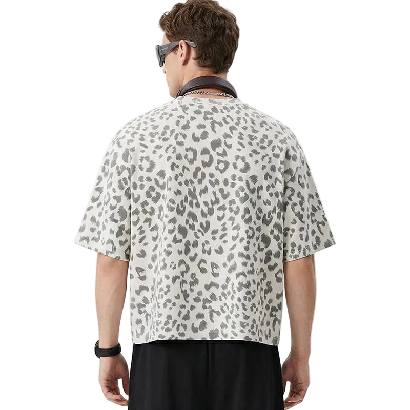 Boxy Leopard T-Shirt