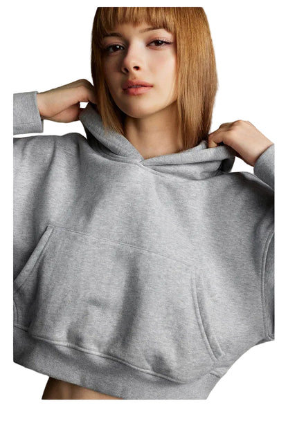 Womens Cropped Hoodie