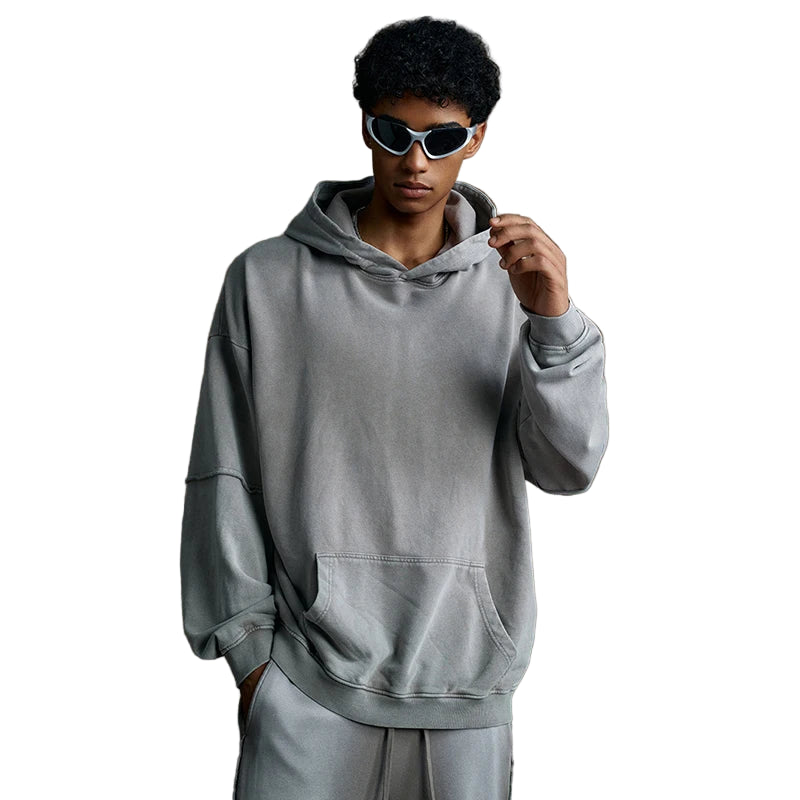 Gradient Double Layered Hoodie