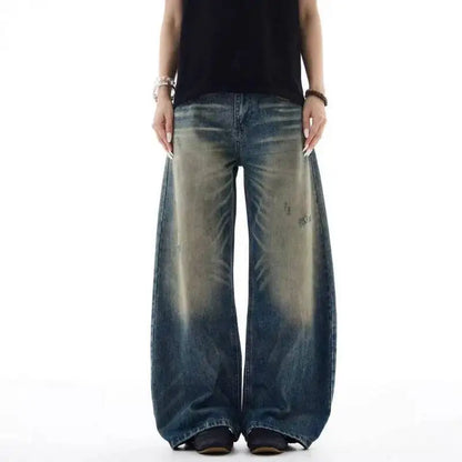 Blue Swamp Baggy Jeans