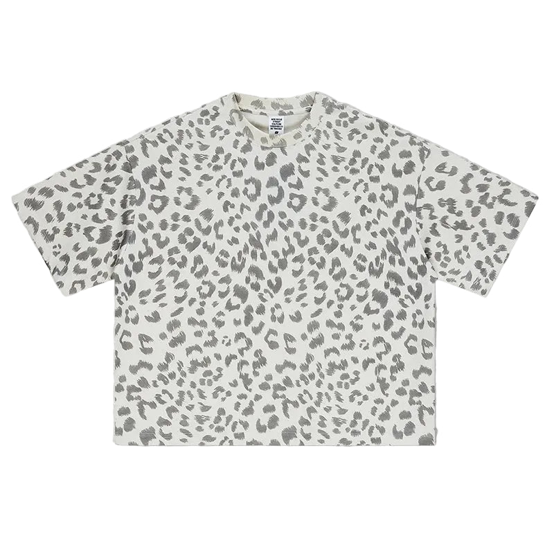 Boxy Leopard T-Shirt