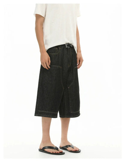 Double Knee Baggy Long Jorts