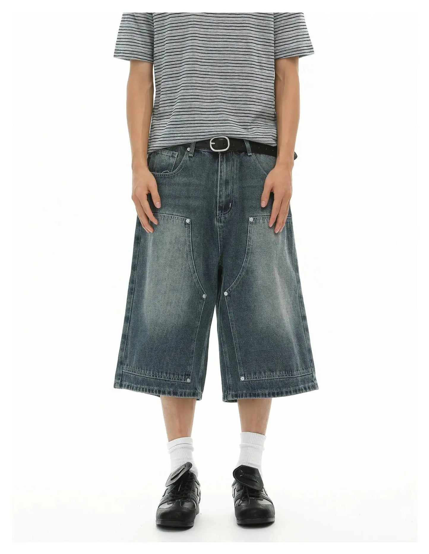 Double Knee Baggy Long Jorts
