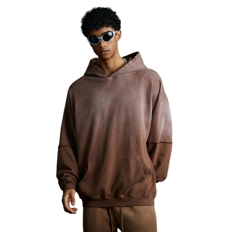 Gradient Double Layered Hoodie