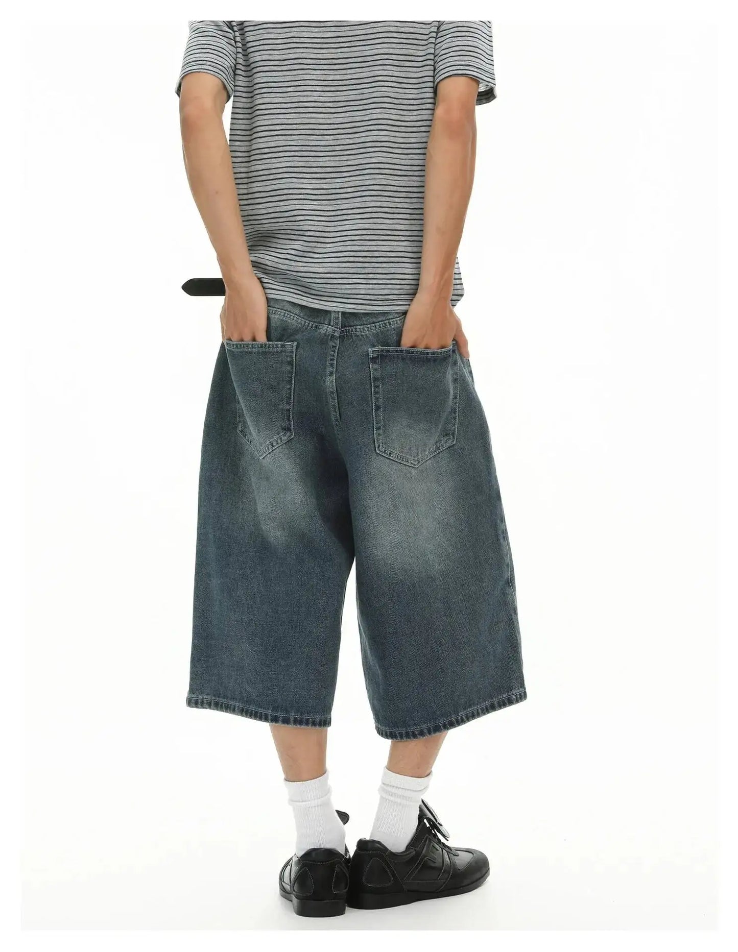 Double Knee Baggy Long Jorts