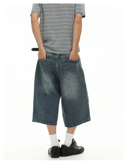 Double Knee Baggy Long Jorts