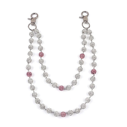 Diamond Ball Wallet Chain