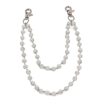 Diamond Ball Wallet Chain