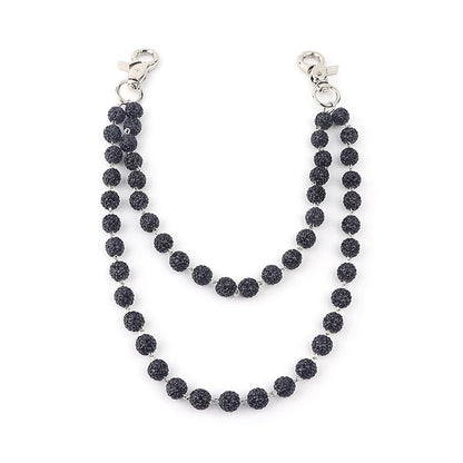 Diamond Ball Wallet Chain