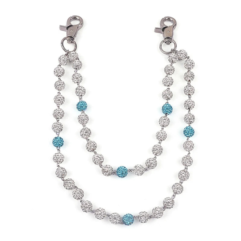 Diamond Ball Wallet Chain