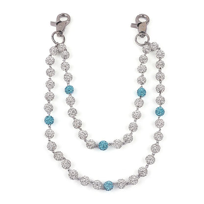 Diamond Ball Wallet Chain