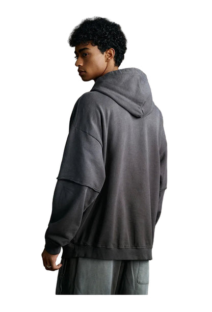 Gradient Double Layered Hoodie