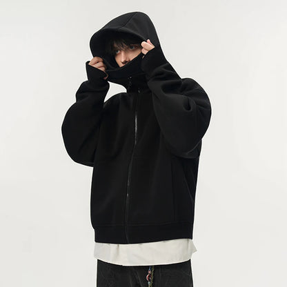 Zip Up Hoodie w/ Mask