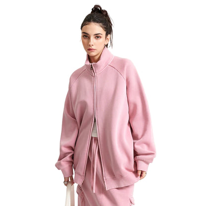 Full Double Zip Up Sweater