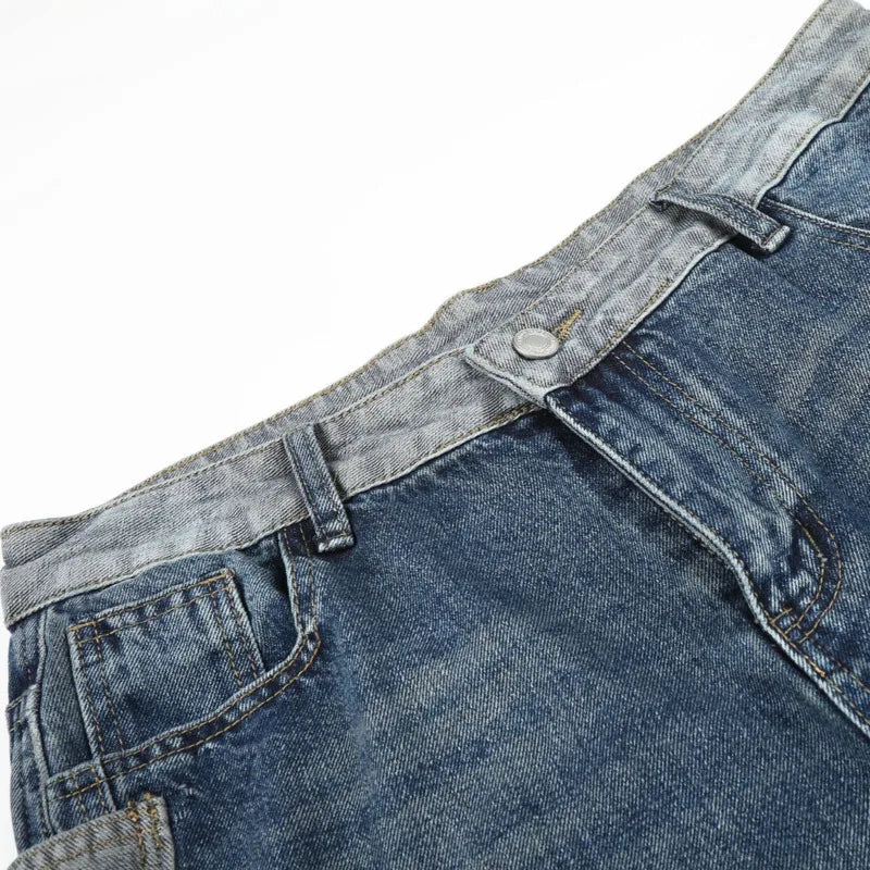 Two-Tone Baggy Long Jorts