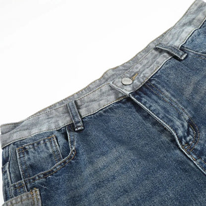 Two-Tone Baggy Long Jorts