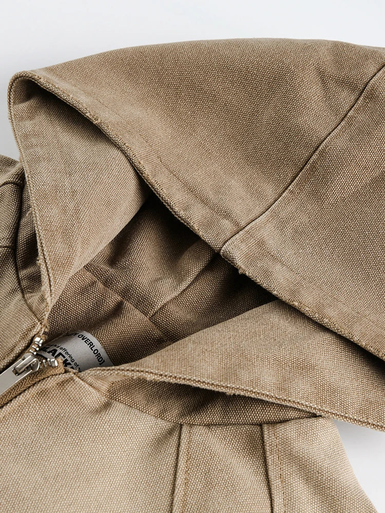 Distressed Work Jacket