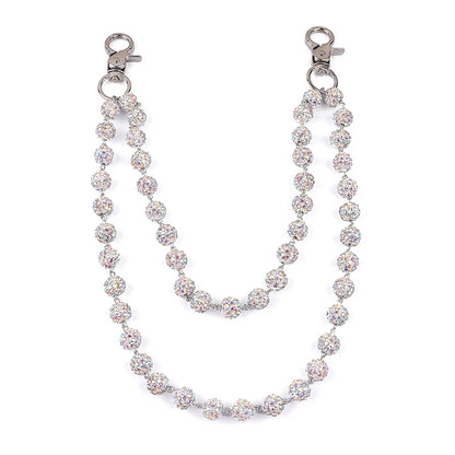 Diamond Ball Wallet Chain