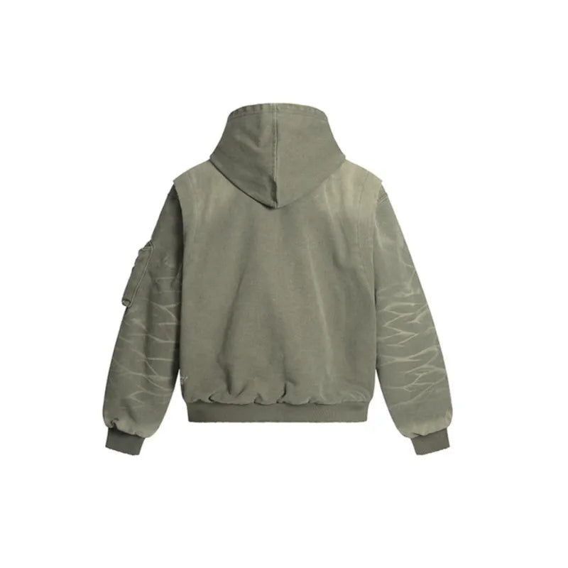Distressed Work Jacket