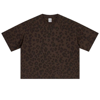 Boxy Leopard T-Shirt
