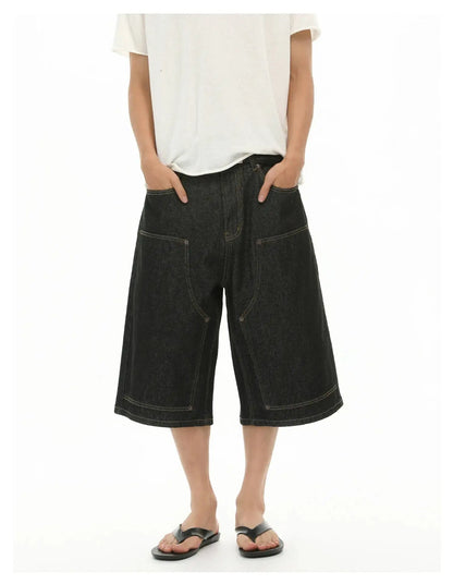 Double Knee Baggy Long Jorts