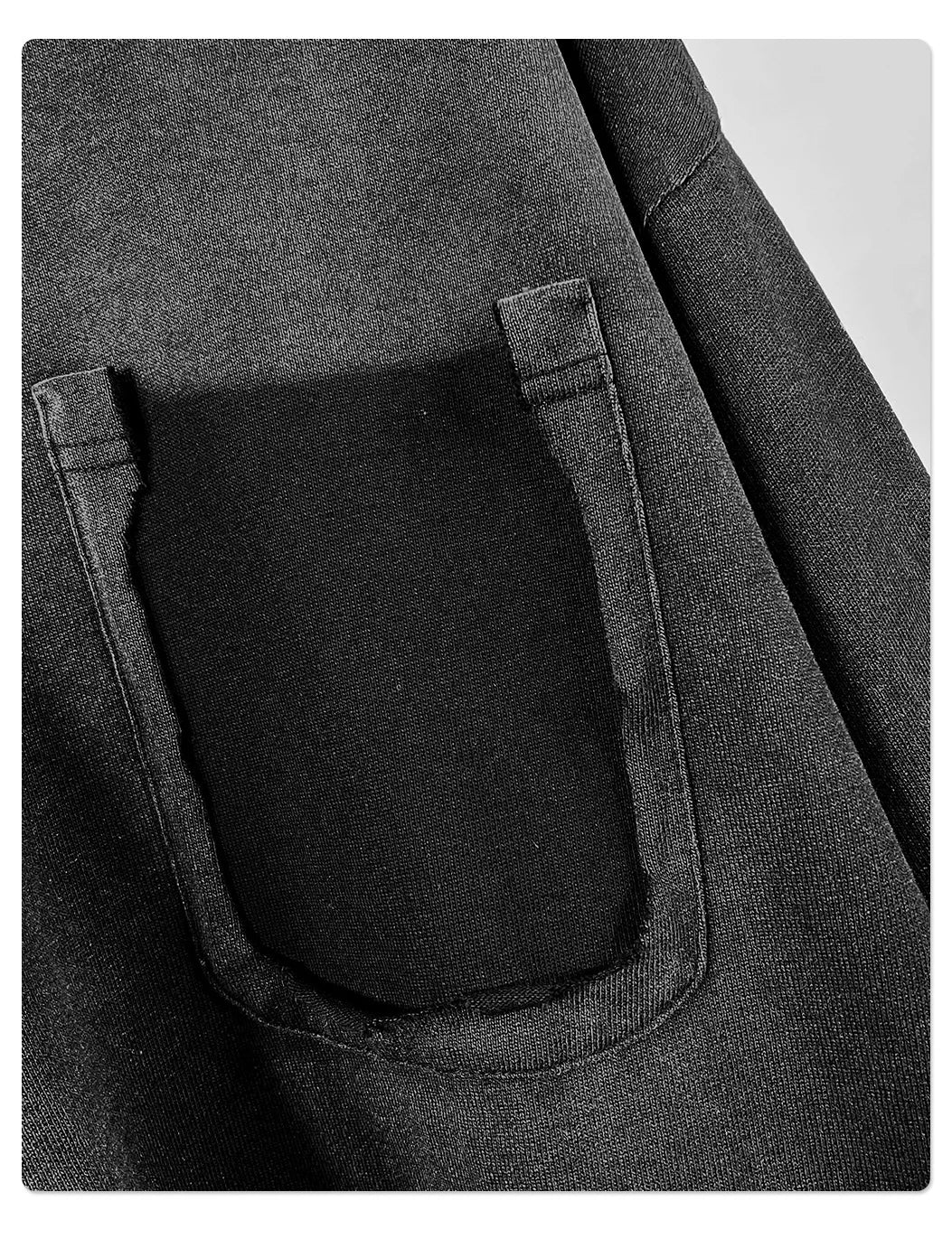 Fake Pocket Long Sleeve Shirt