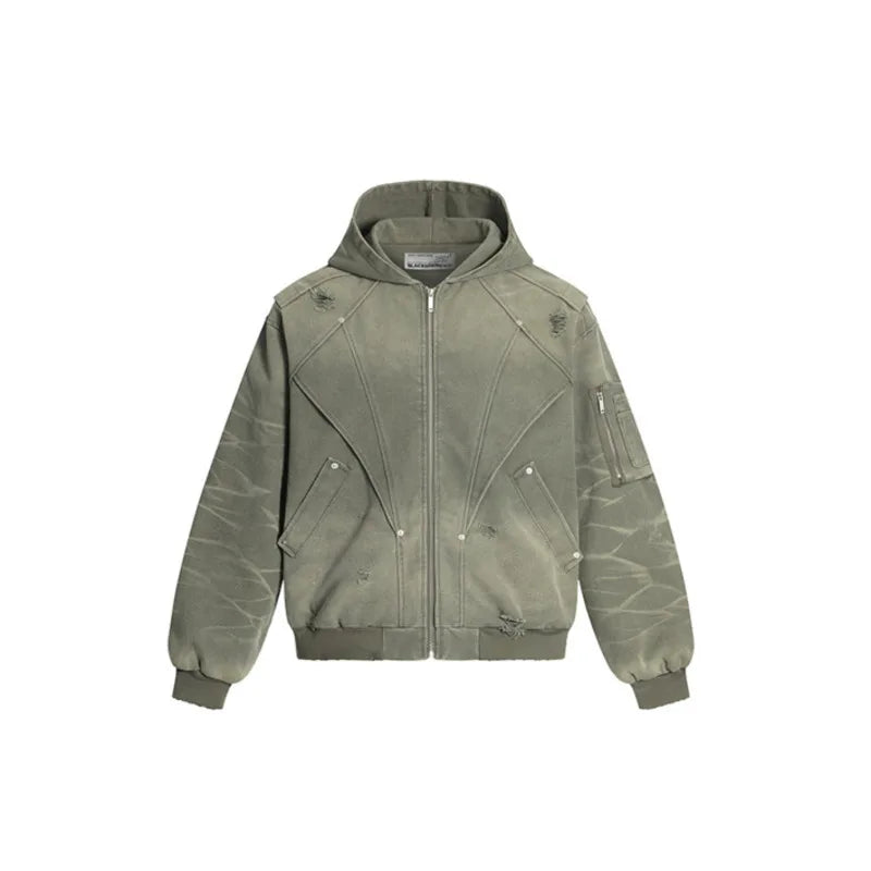 Distressed Work Jacket