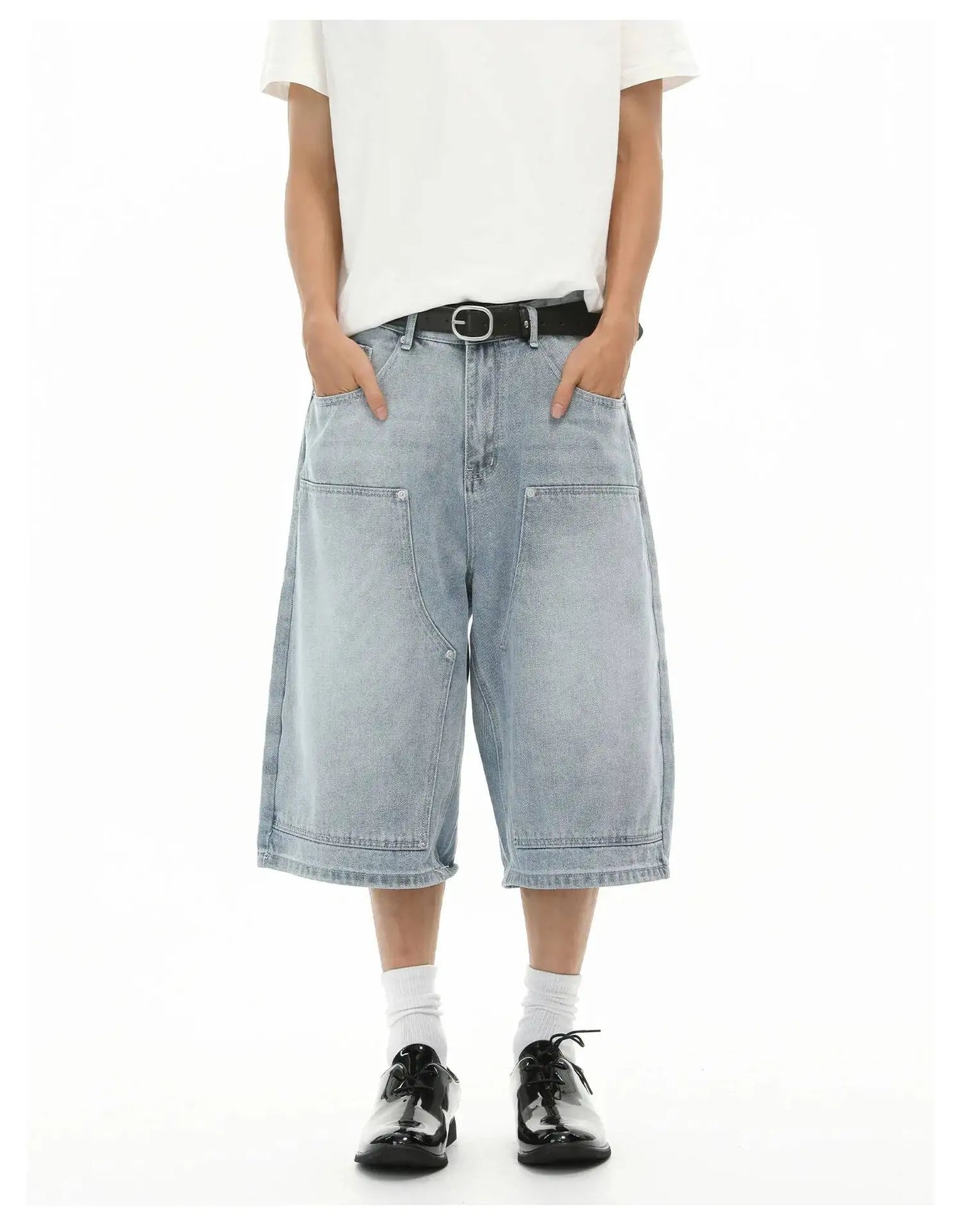 Double Knee Baggy Long Jorts