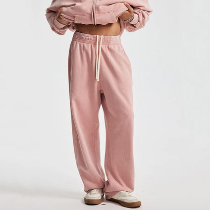 Faded Wide Leg Sweatpants