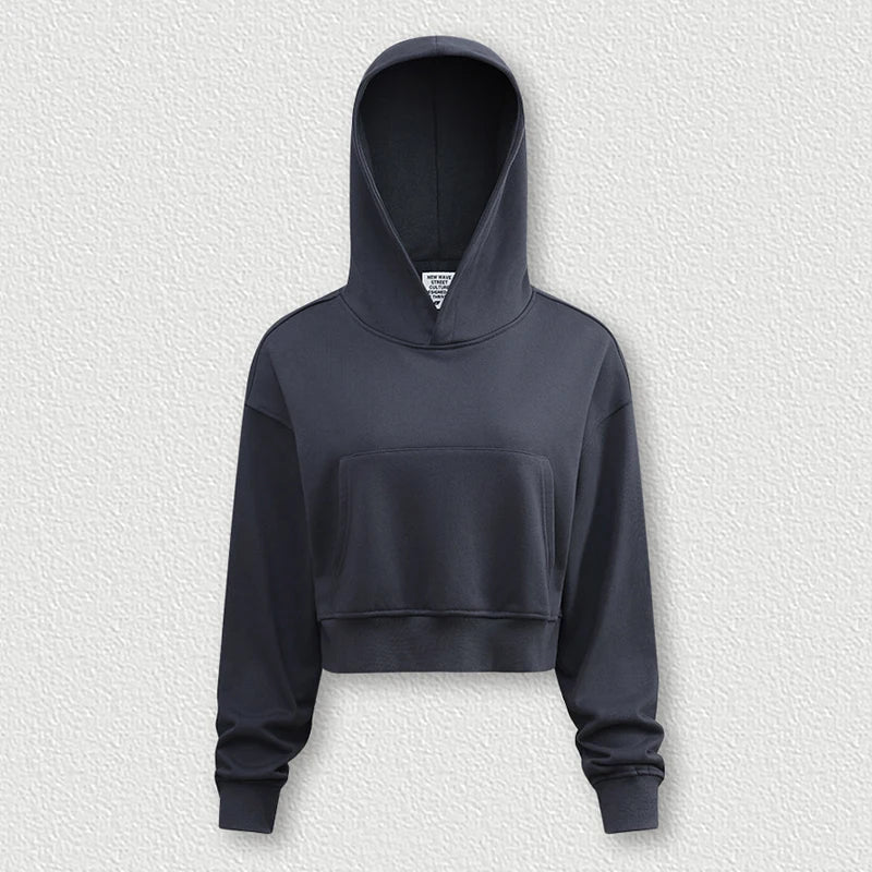 Womens Cropped Hoodie