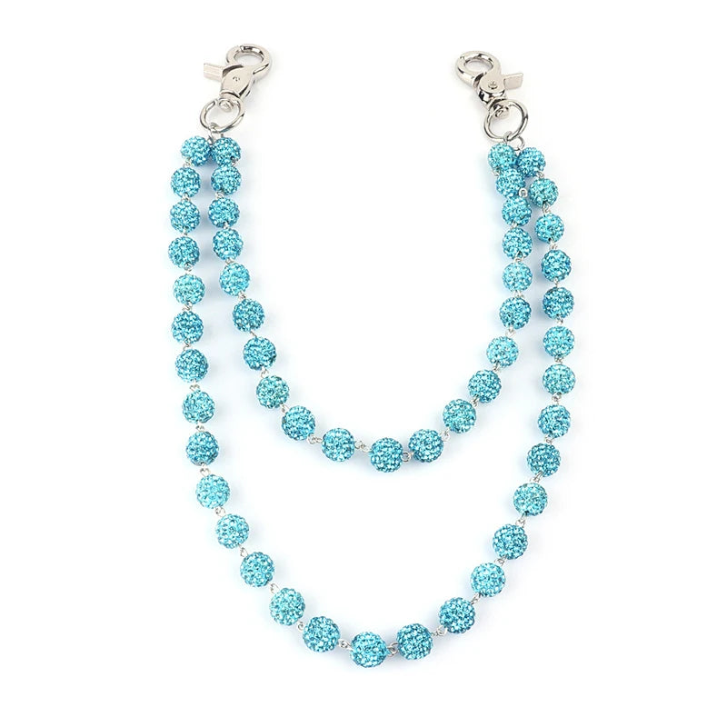 Diamond Ball Wallet Chain