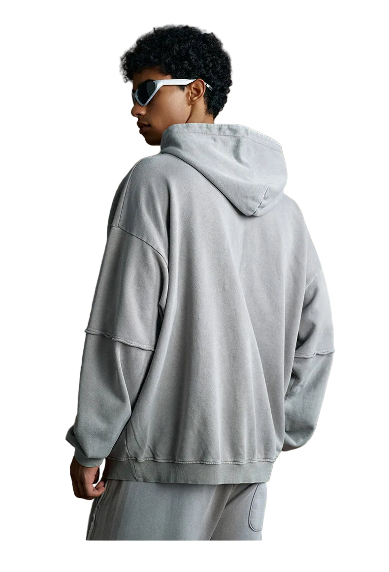 Gradient Double Layered Hoodie