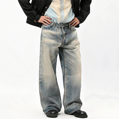 Blue Sand Wide Leg Jeans