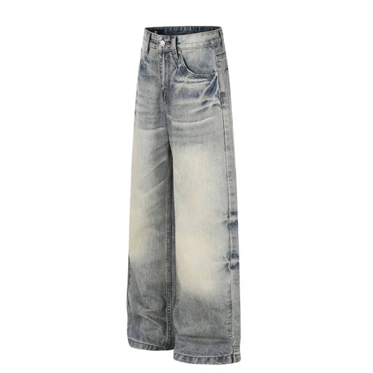 Vintage Sand Washed Baggy Jeans
