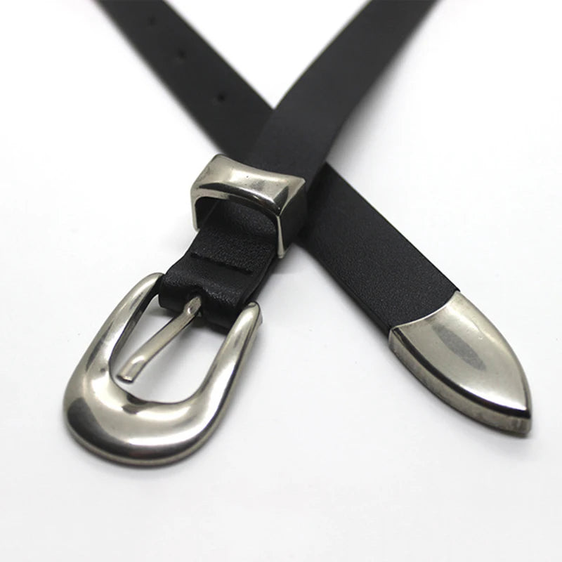 Metal Crest Belt