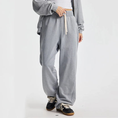 Faded Wide Leg Sweatpants