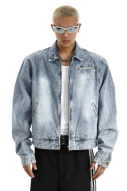 Light Blue Wash Denim Jacket