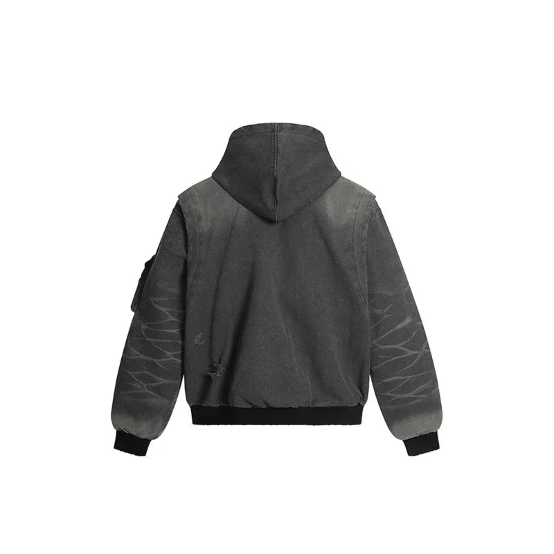 Distressed Work Jacket