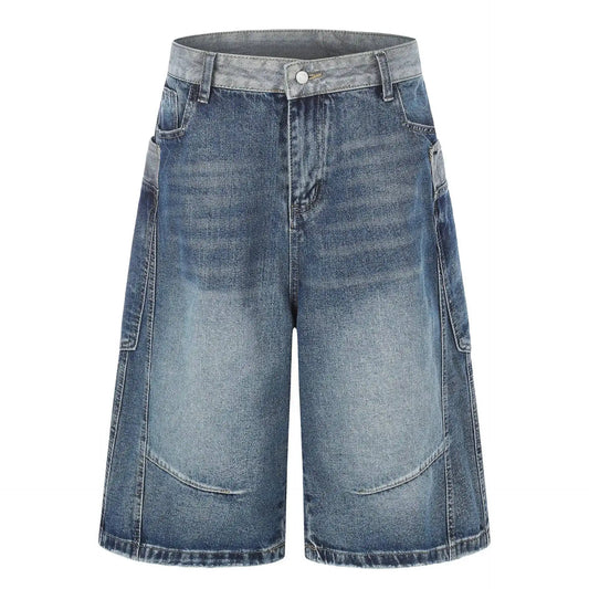 Two-Tone Baggy Long Jorts