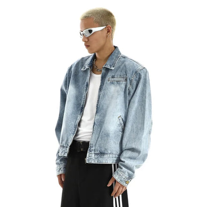 Light Blue Wash Denim Jacket