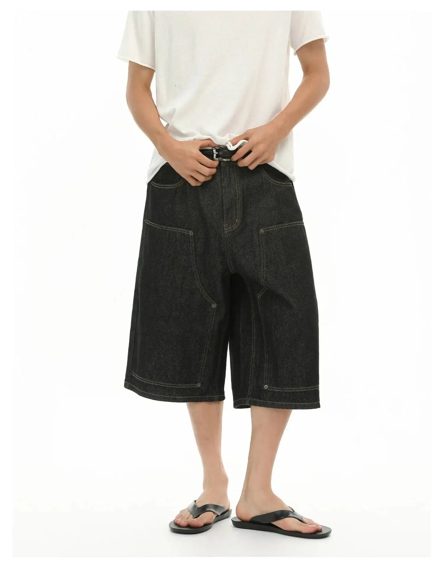 Double Knee Baggy Long Jorts