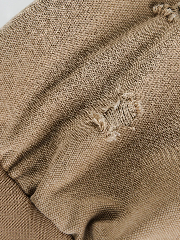 Distressed Work Jacket