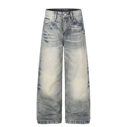 Vintage Sand Washed Baggy Jeans