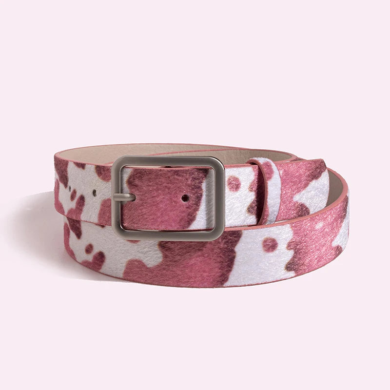 Animal Print Belts