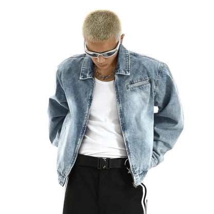 Light Blue Wash Denim Jacket