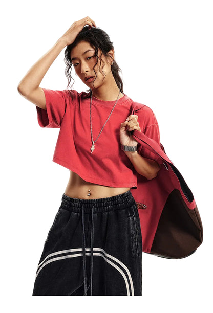 Womens Cropped T-Shirt