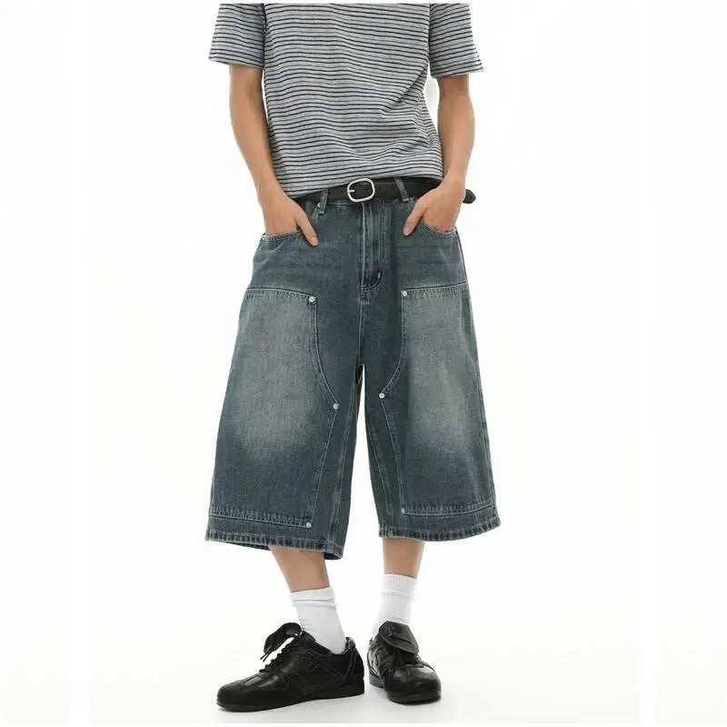 Double Knee Baggy Long Jorts