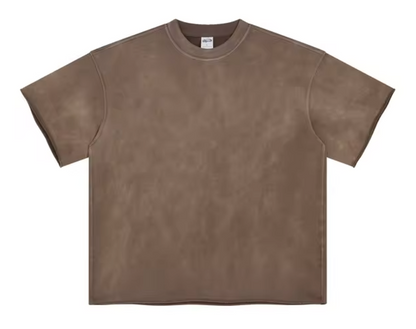 Faded Brown T-Shirt - Kore Clothing