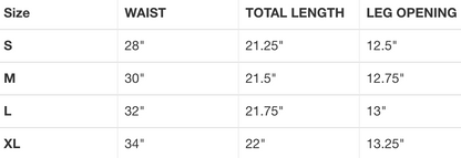 Light Camo Baggy Jorts