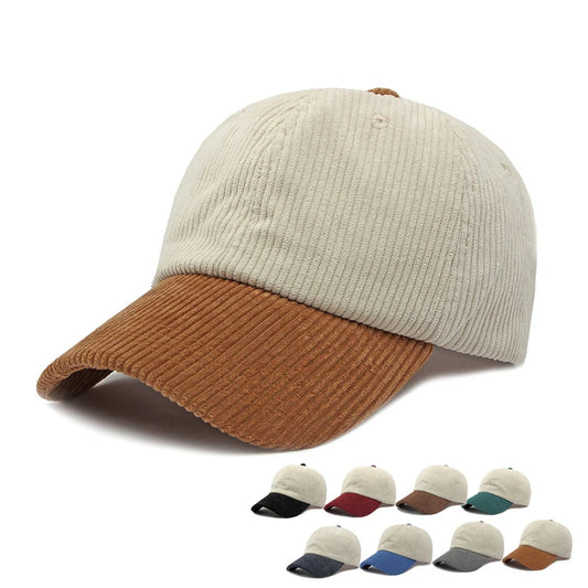 Corduroy Baseball Caps